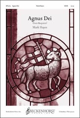 Agnus Dei SATB choral sheet music cover